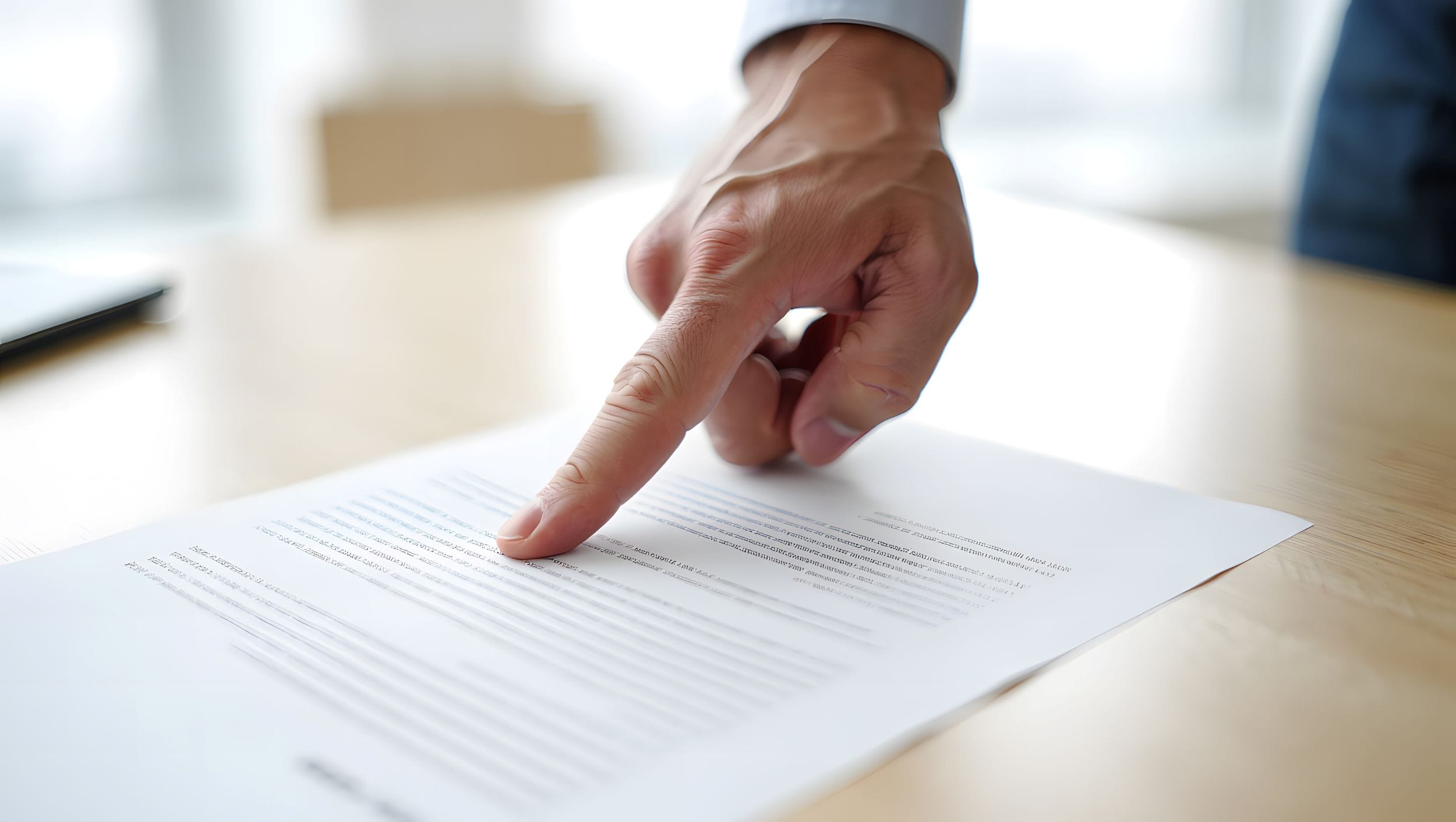 Representation of a clause in a lease contract